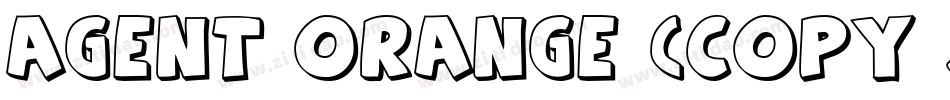 Agent Orange (COPY 3)字体转换